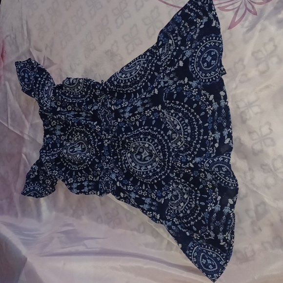 CHILDRENS place Ruffle Collar Dress - Picture 1 of 5